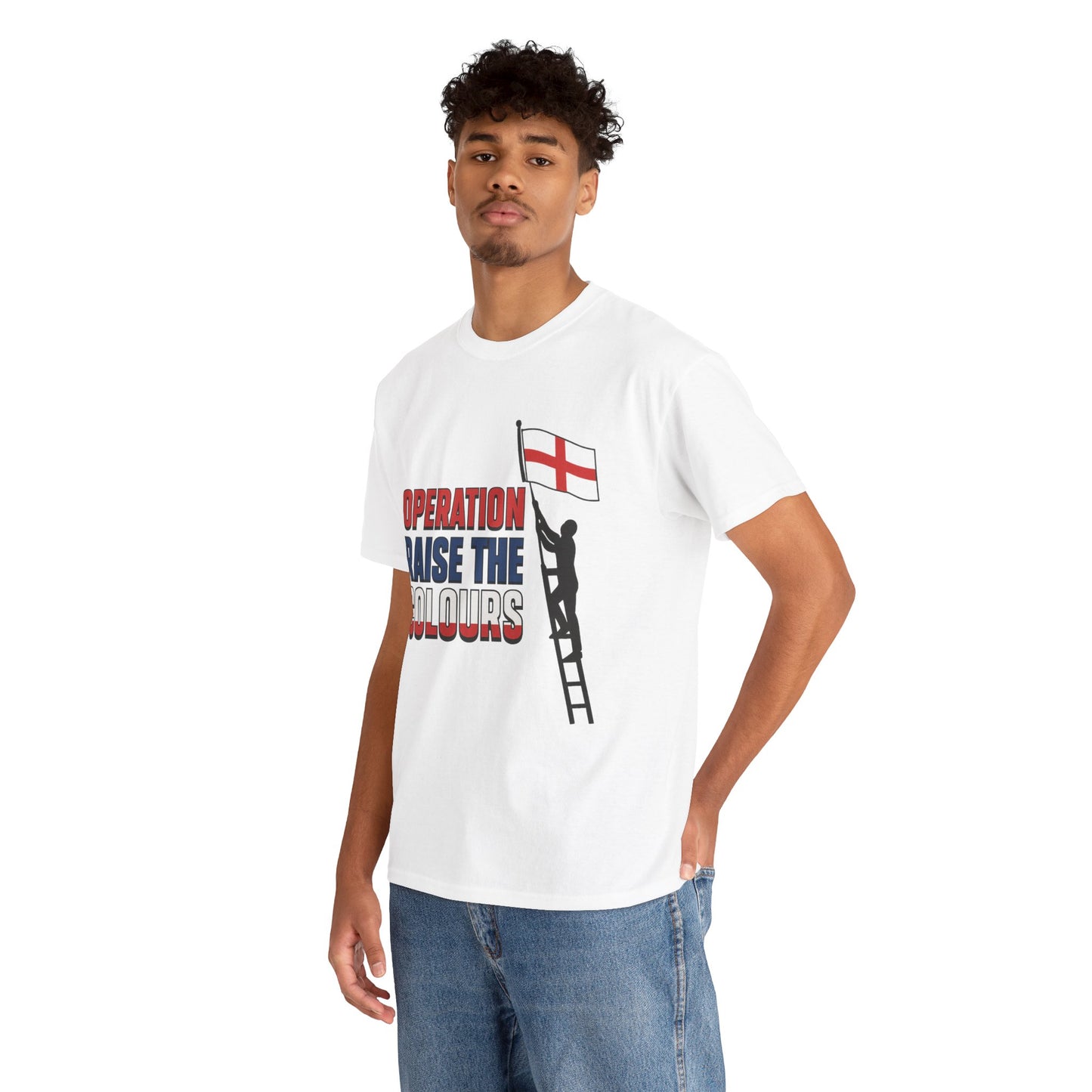 operation raise the colours Unisex Heavy Cotton Tee
