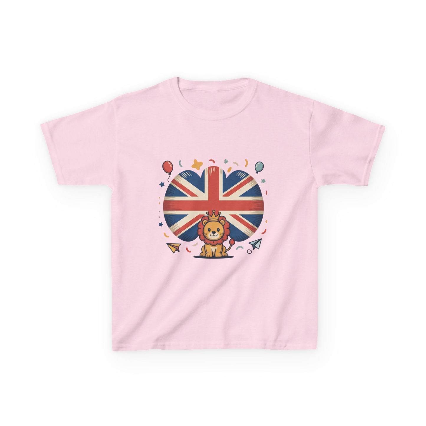 British Lion Kids Tee - Fun Cotton T-Shirt for Young Explorers