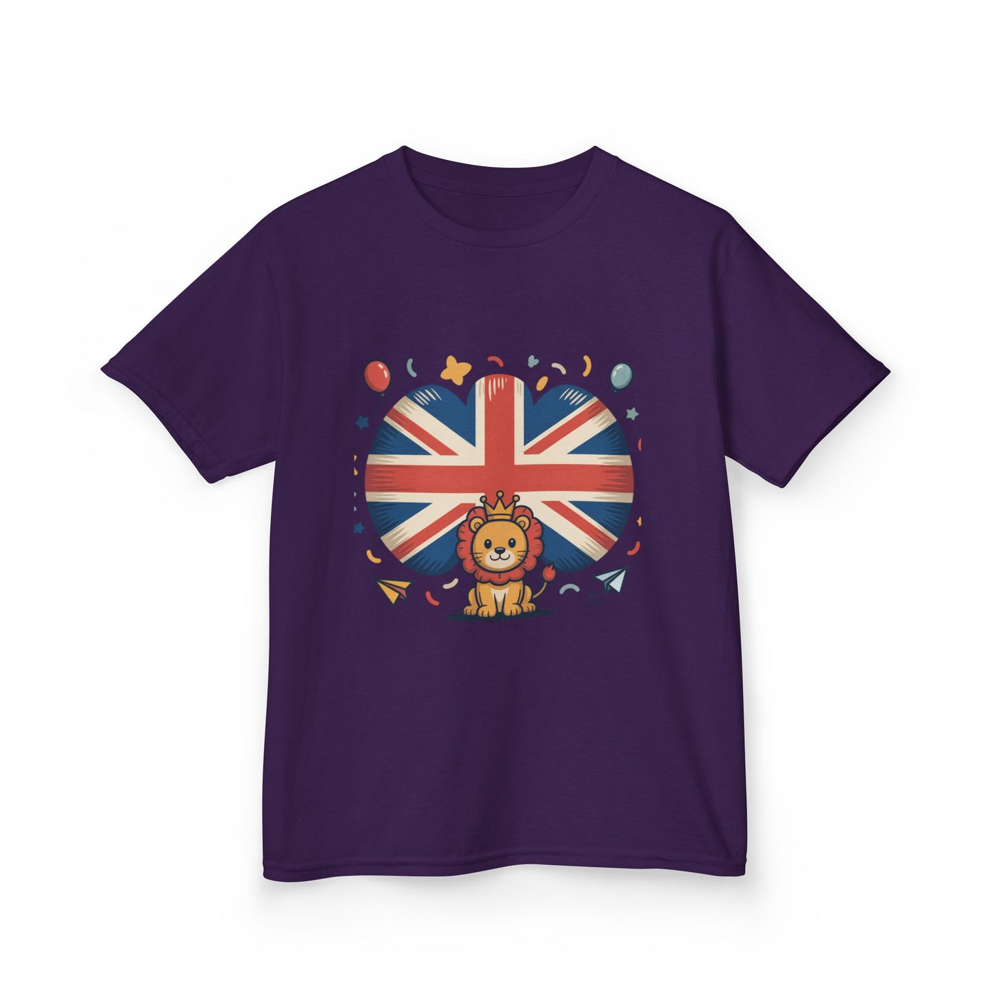 British Lion Kids Tee - Fun Cotton T-Shirt for Young Explorers