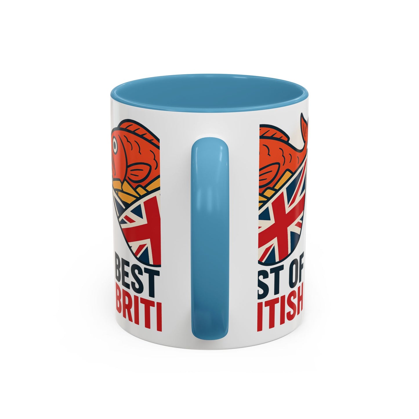 Best of British fish & chips Accent Coffee Mug - Fun Gift for Tea Lovers, Unique Kitchen Decor, Ideal for British Holidays, Collectible Coffee [...]