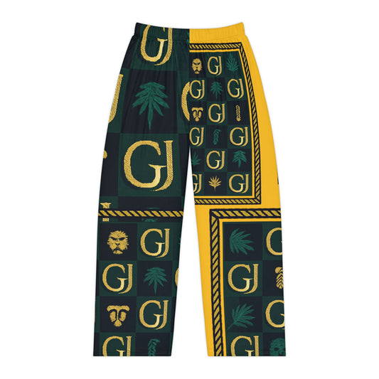 British Jamaican Heritage Pajama Pants — Cozy AOP Women's Sleepwear