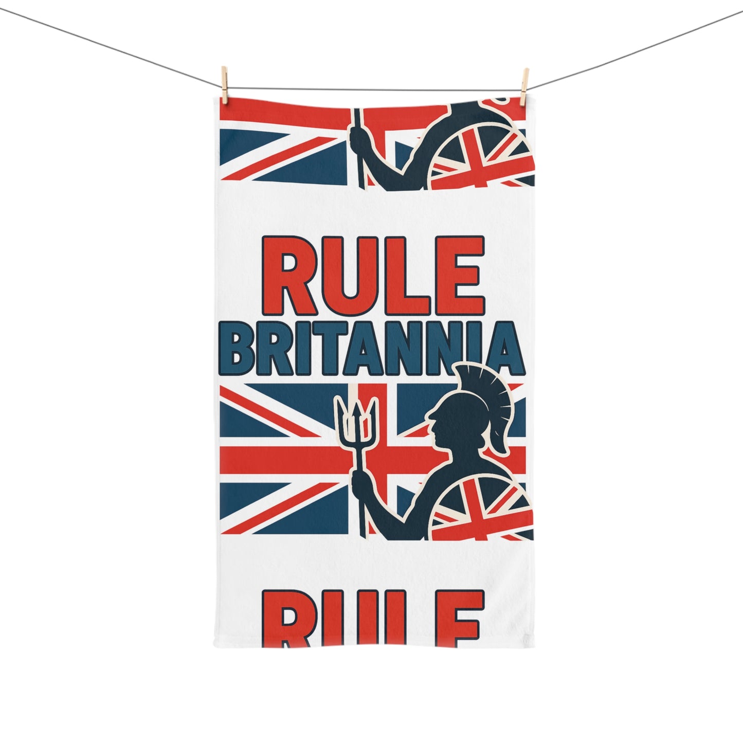 Rule Britannia Hand Towel design