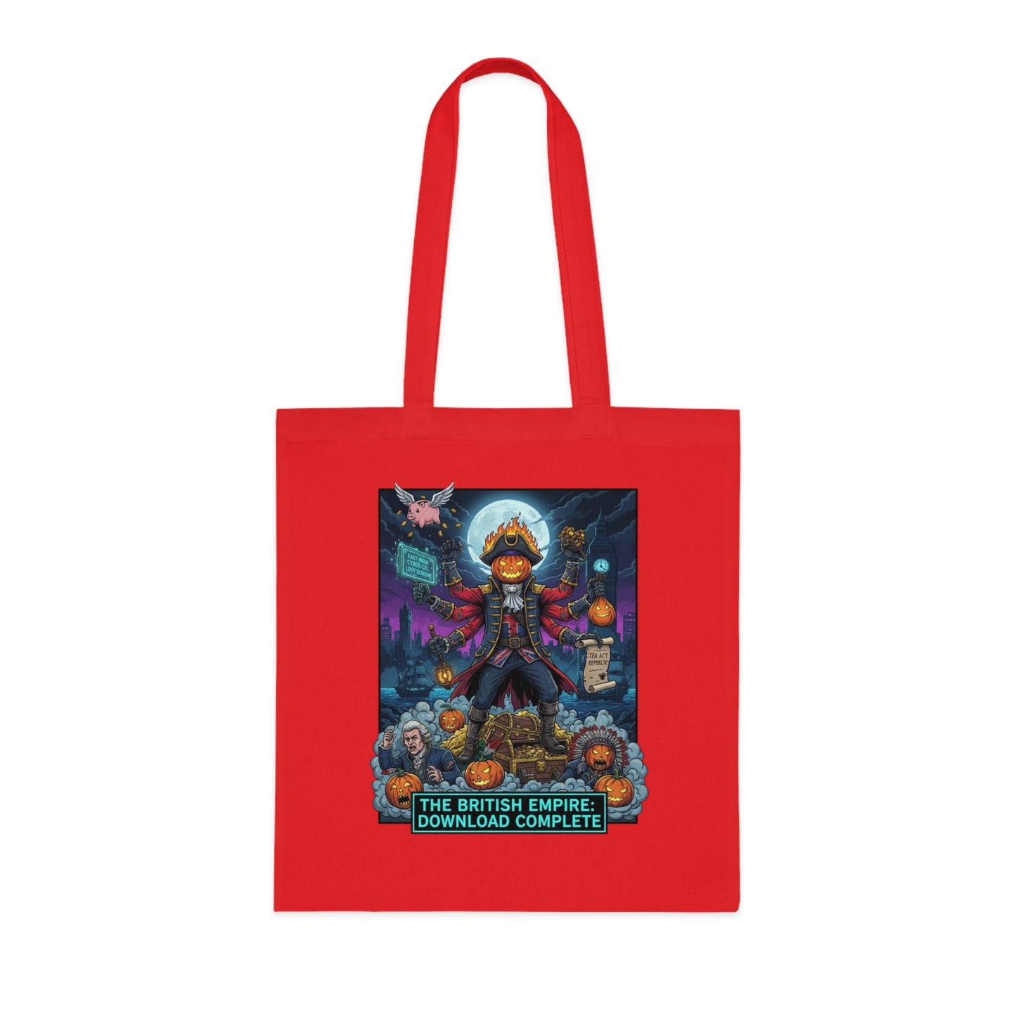 Unique Graphic Cotton Tote Bag - Eco-Friendly Shopping, Art Lover Gift, Market Bag, Beach Tote, Customizable Design