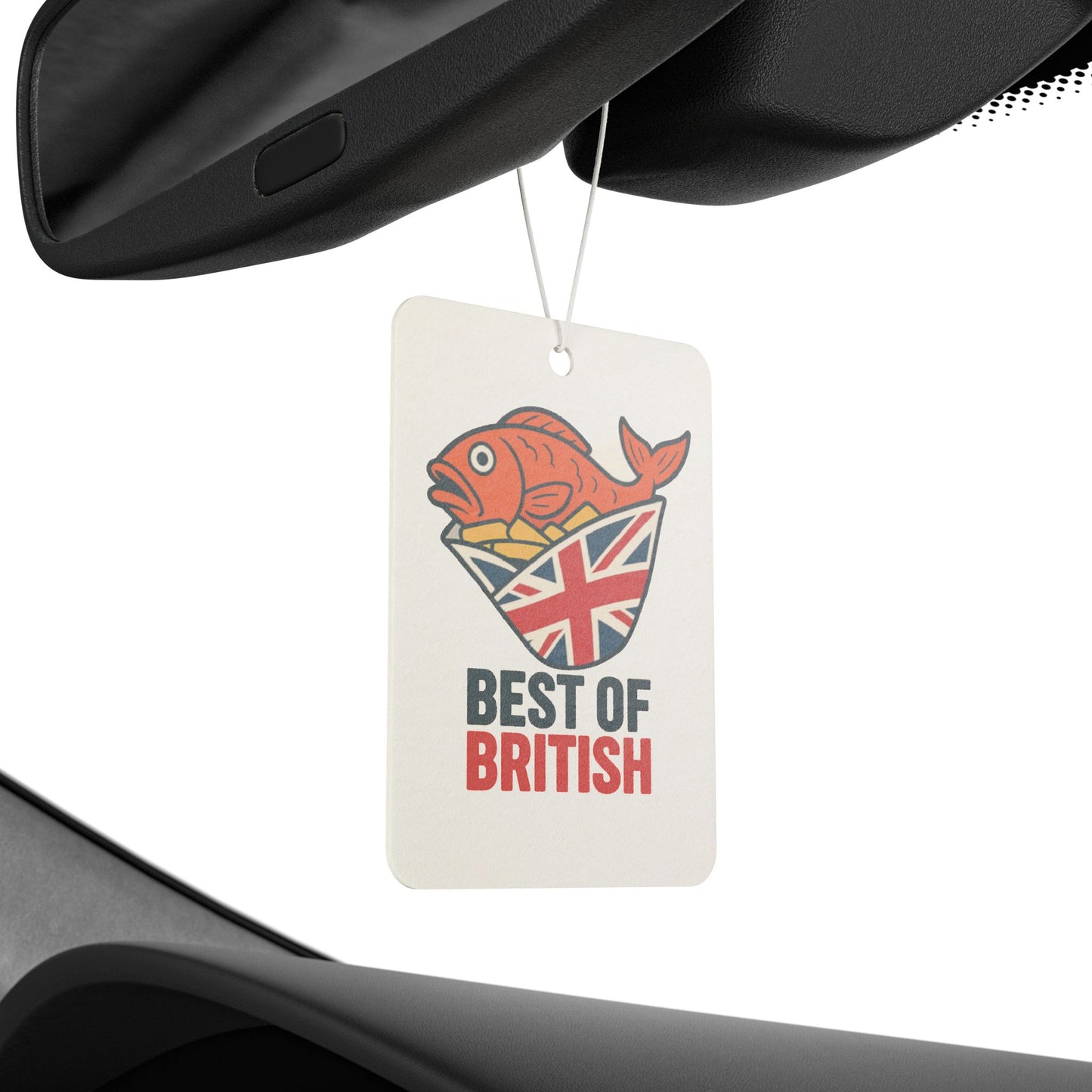 Best of British Car Air Freshener - Fun UK Theme, Aromatherapy, Gifts for Travelers, Home Decor, Car Accessories