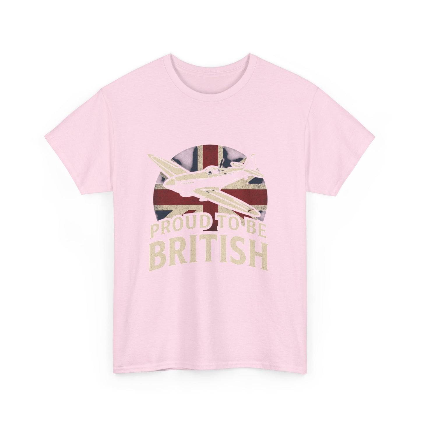 Proud to Be British Tee, Unisex Cotton Shirt, British Pride Apparel, Perfect for Gifting, Ideal for Celebrations, Casual Wear