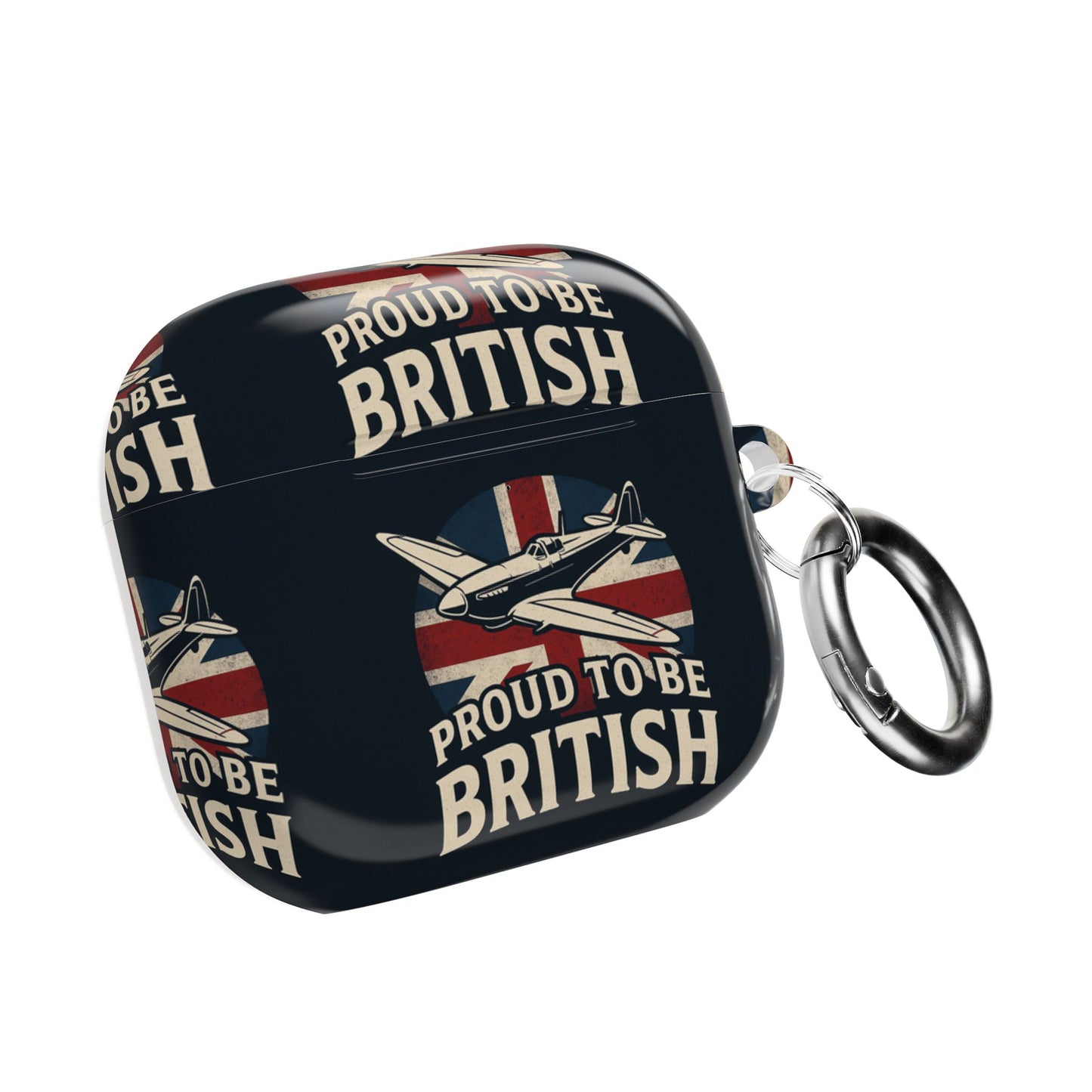 Proud to Be British AirPod Case, British Flag Earbud Cover, Gift for UK Lovers, Unique AirPods Accessories, Travel Essentials, [...]