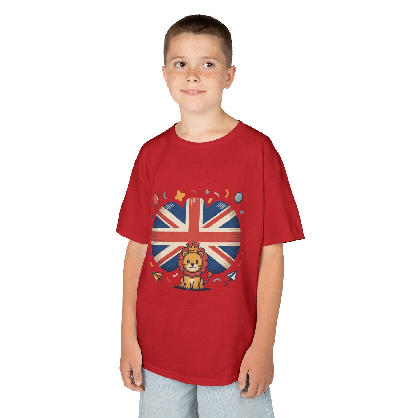 British Lion Kids Tee - Fun Cotton T-Shirt for Young Explorers