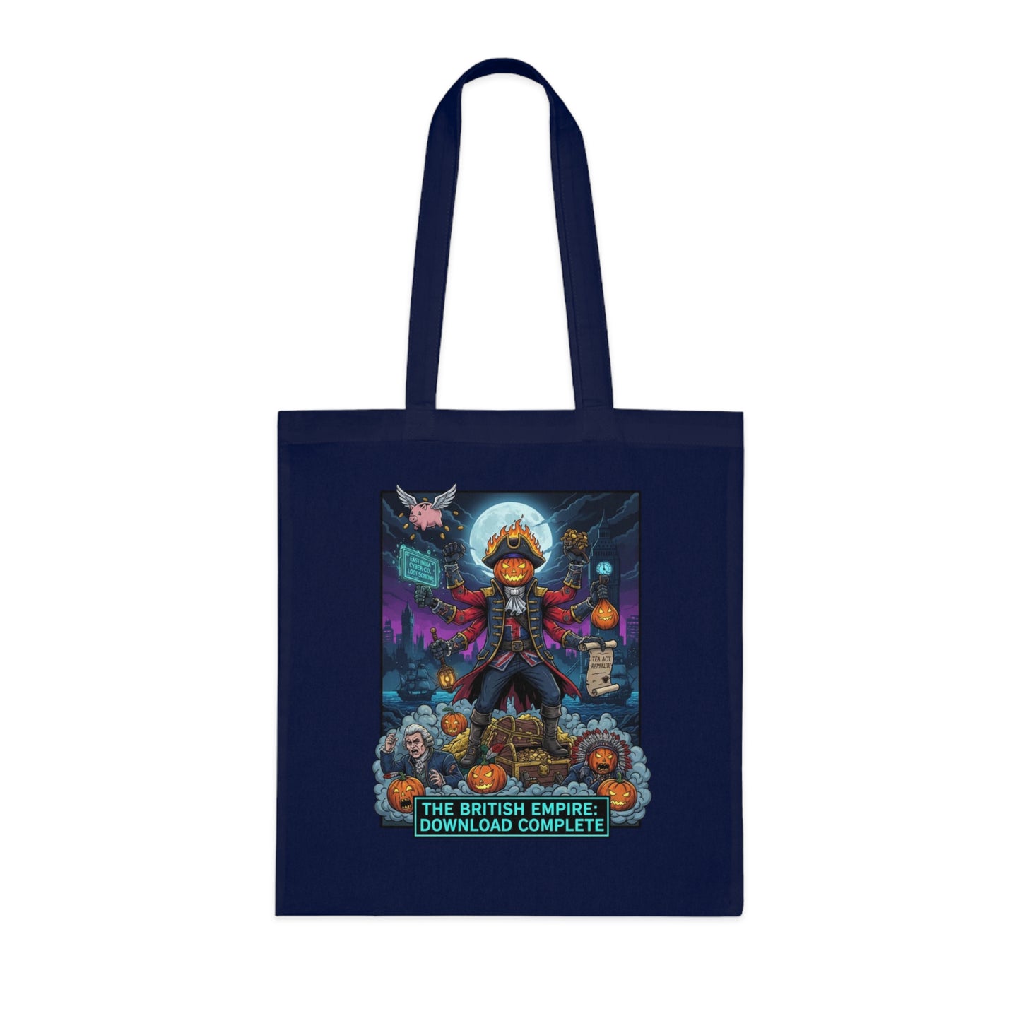 Unique Graphic Cotton Tote Bag - Eco-Friendly Shopping, Art Lover Gift, Market Bag, Beach Tote, Customizable Design