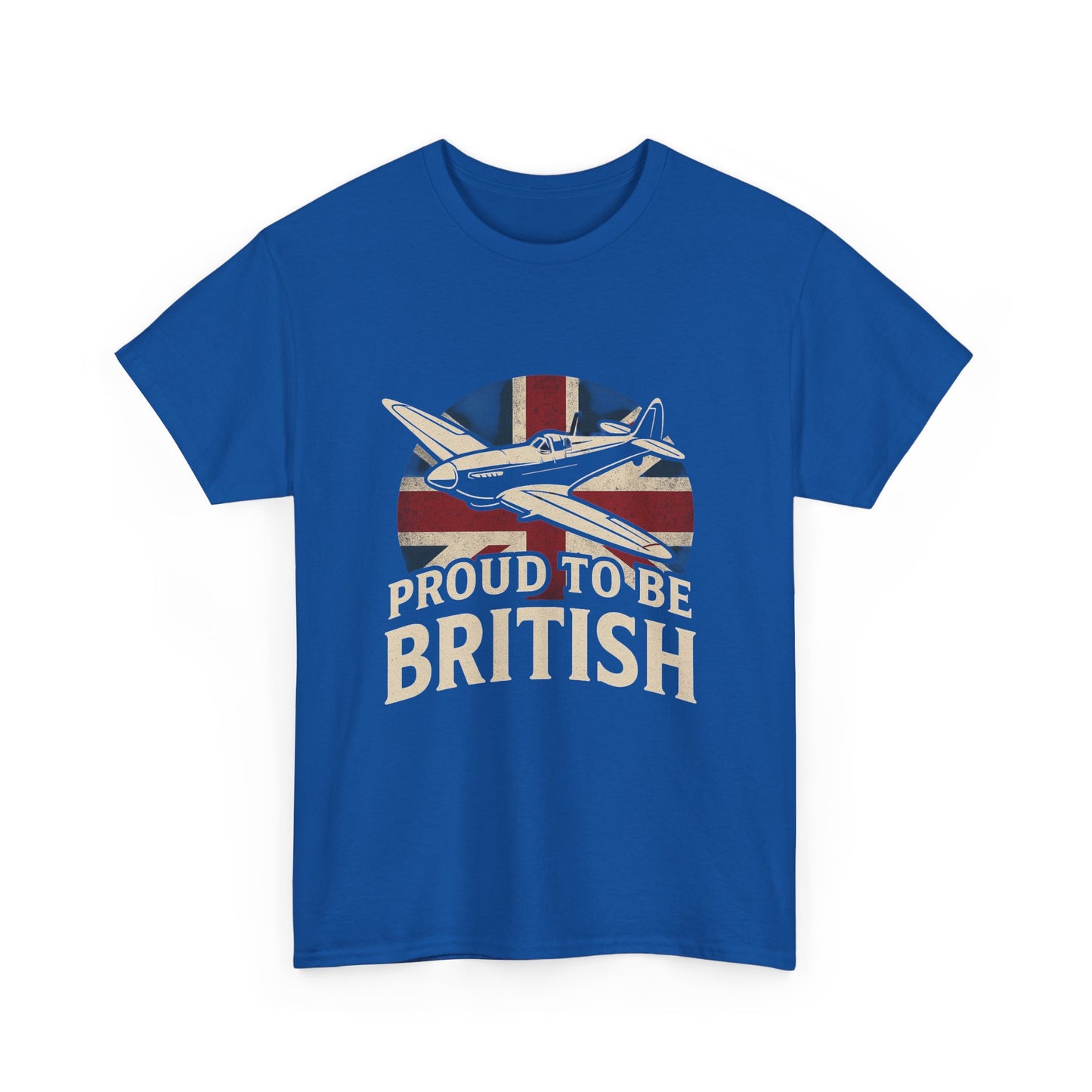 Proud to Be British Tee, Unisex Cotton Shirt, British Pride Apparel, Perfect for Gifting, Ideal for Celebrations, Casual Wear
