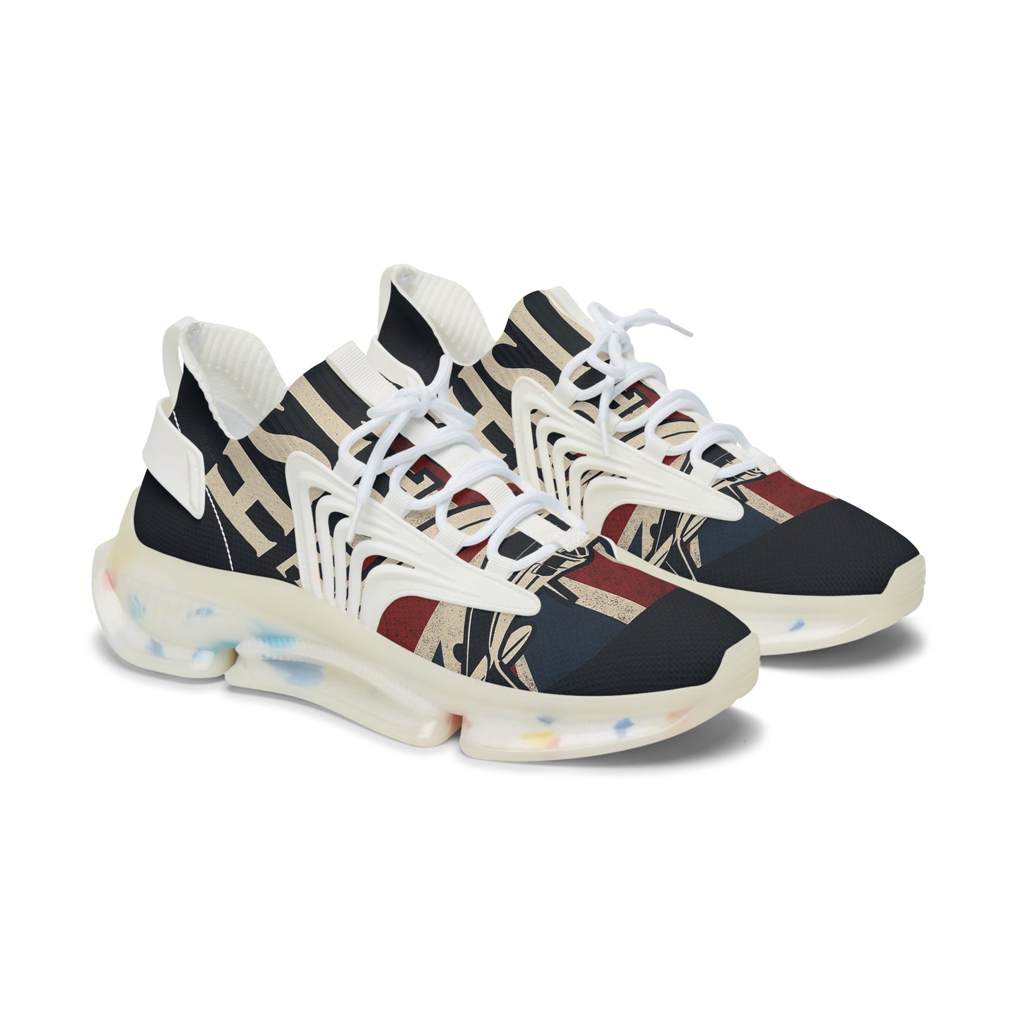 Patriot Stylish Women's Mesh Sneakers | Trendy Footwear for Casual Outfits, Spring/Summer Fashion, Fitness, Gift for Her, Everyday Comfort