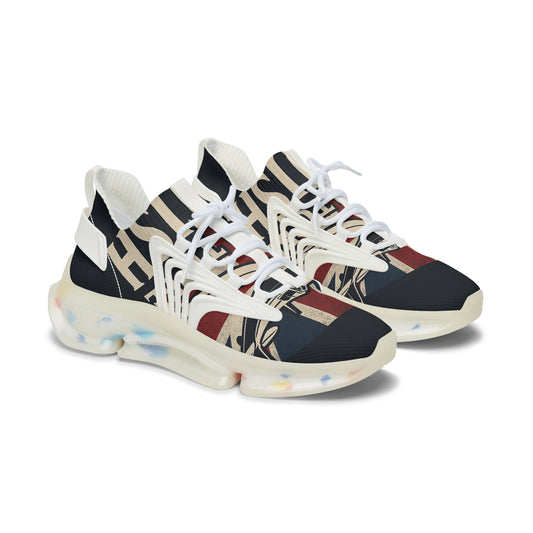 Patriot Stylish Women's Mesh Sneakers | Trendy Footwear for Casual Outfits, Spring/Summer Fashion, Fitness, Gift for Her, Everyday Comfort