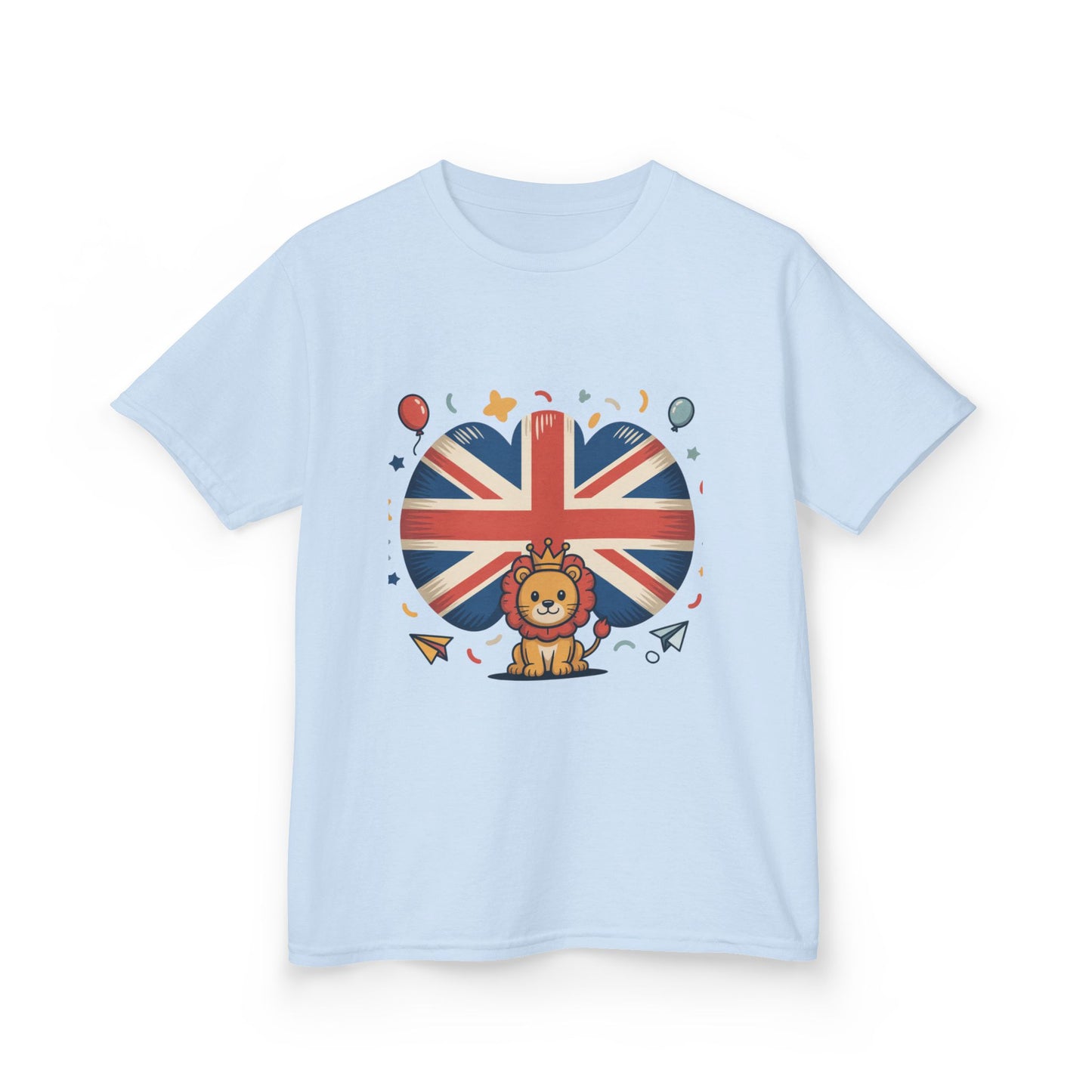British Lion Kids Tee - Fun Cotton T-Shirt for Young Explorers