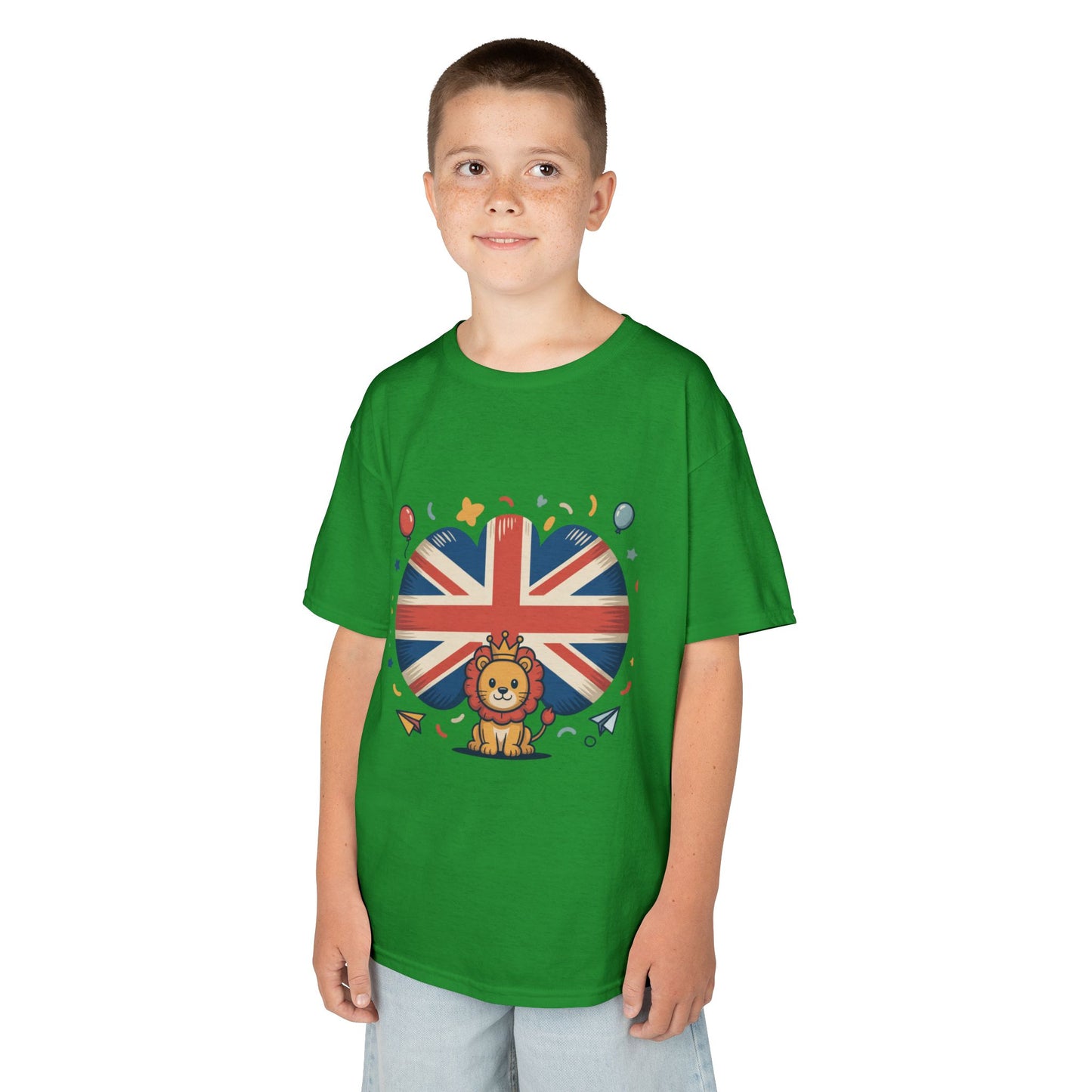 British Lion Kids Tee - Fun Cotton T-Shirt for Young Explorers
