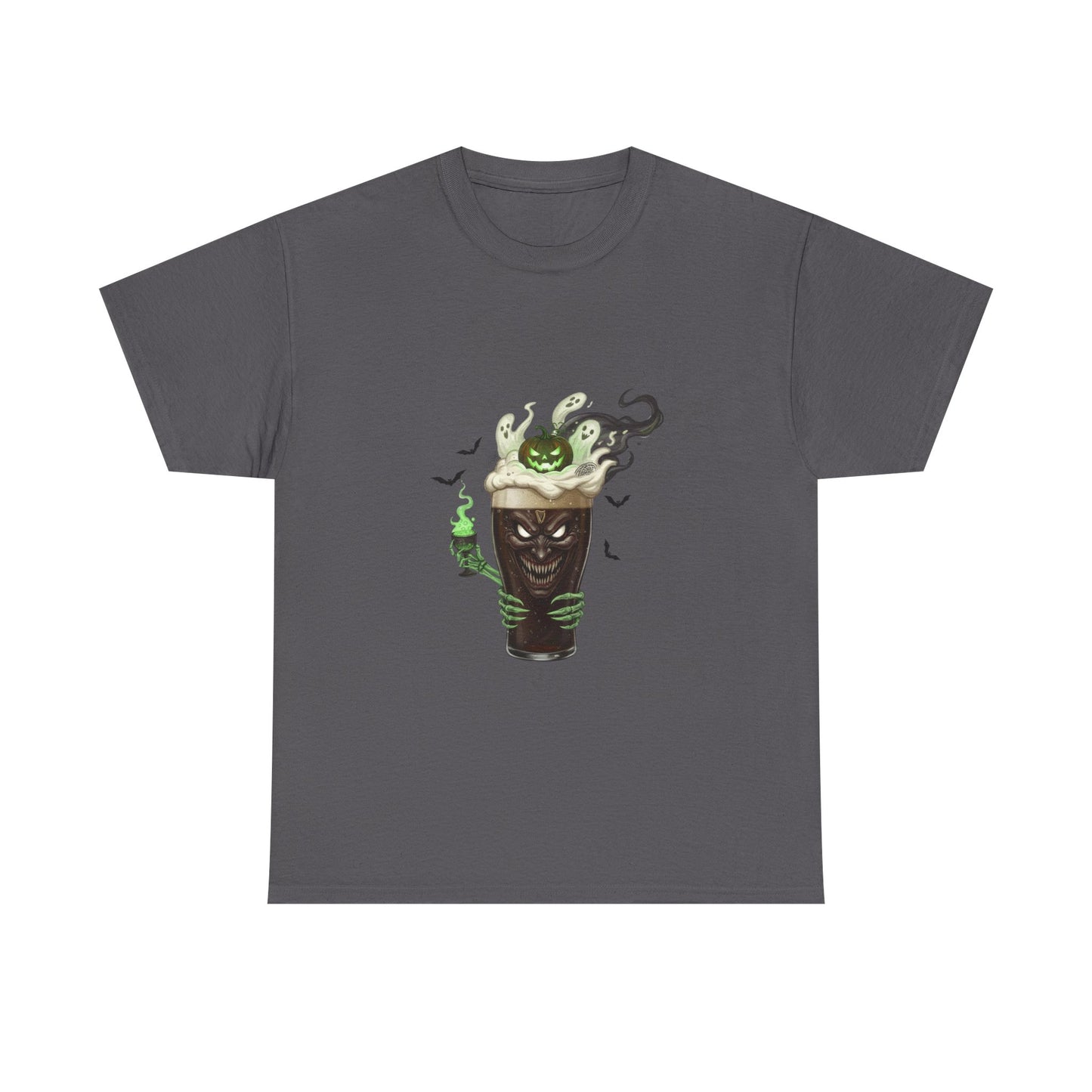 Guiness halloween Artistic Unisex Tee featuring Eco-Themed Design, Perfect for Casual Wear, Gift for Nature Lovers, Eco-Conscious Apparel, Earth Day
