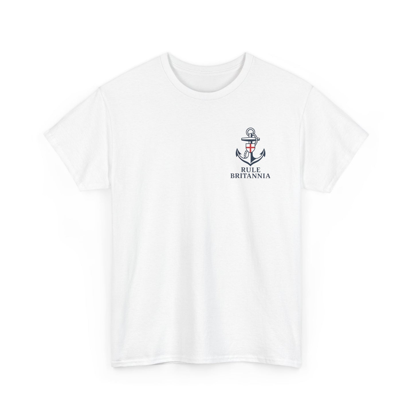 Unisex Tee Rule Britannia British Pride Graphic Shirt