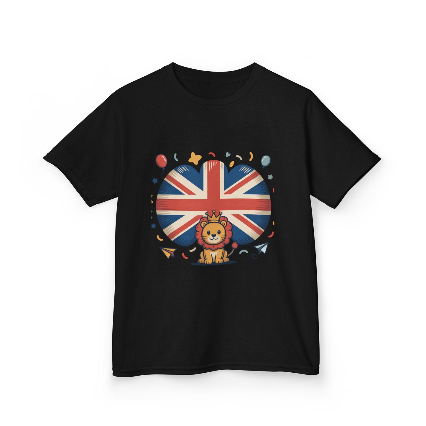 British Lion Kids Tee - Fun Cotton T-Shirt for Young Explorers