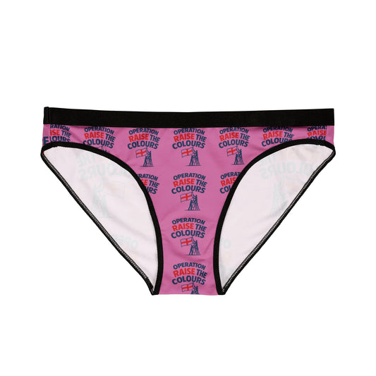 operation raise the colours Fun & Bold Women's Underwear, Playful Briefs, Unique Panties, Operation Raise the Colours, Colorful Lingerie, Gift for Her