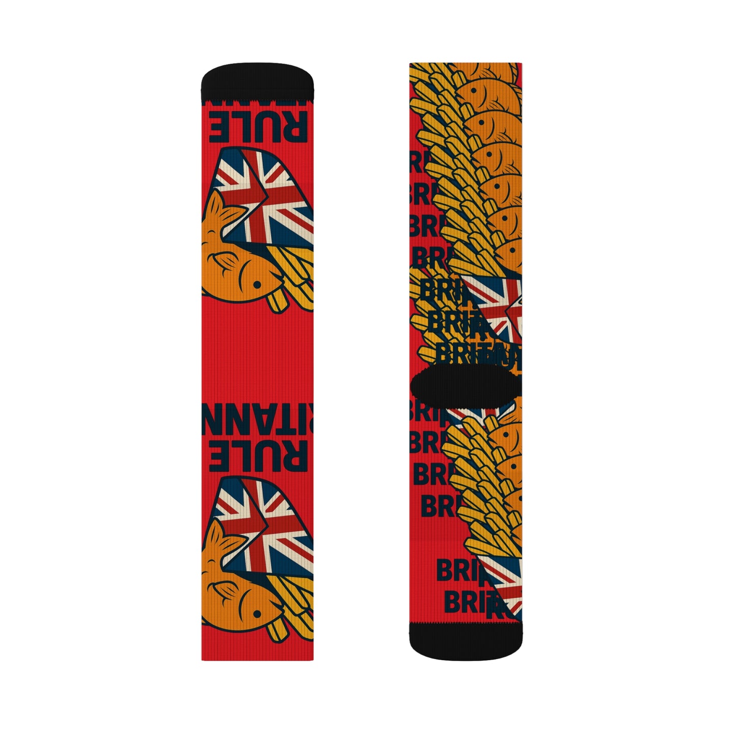 Bold Sublimation Socks with Union Jack Design, Fun Gift for Fashion Lovers, Unique Accessories for Casual Wear, Perfect for [...]