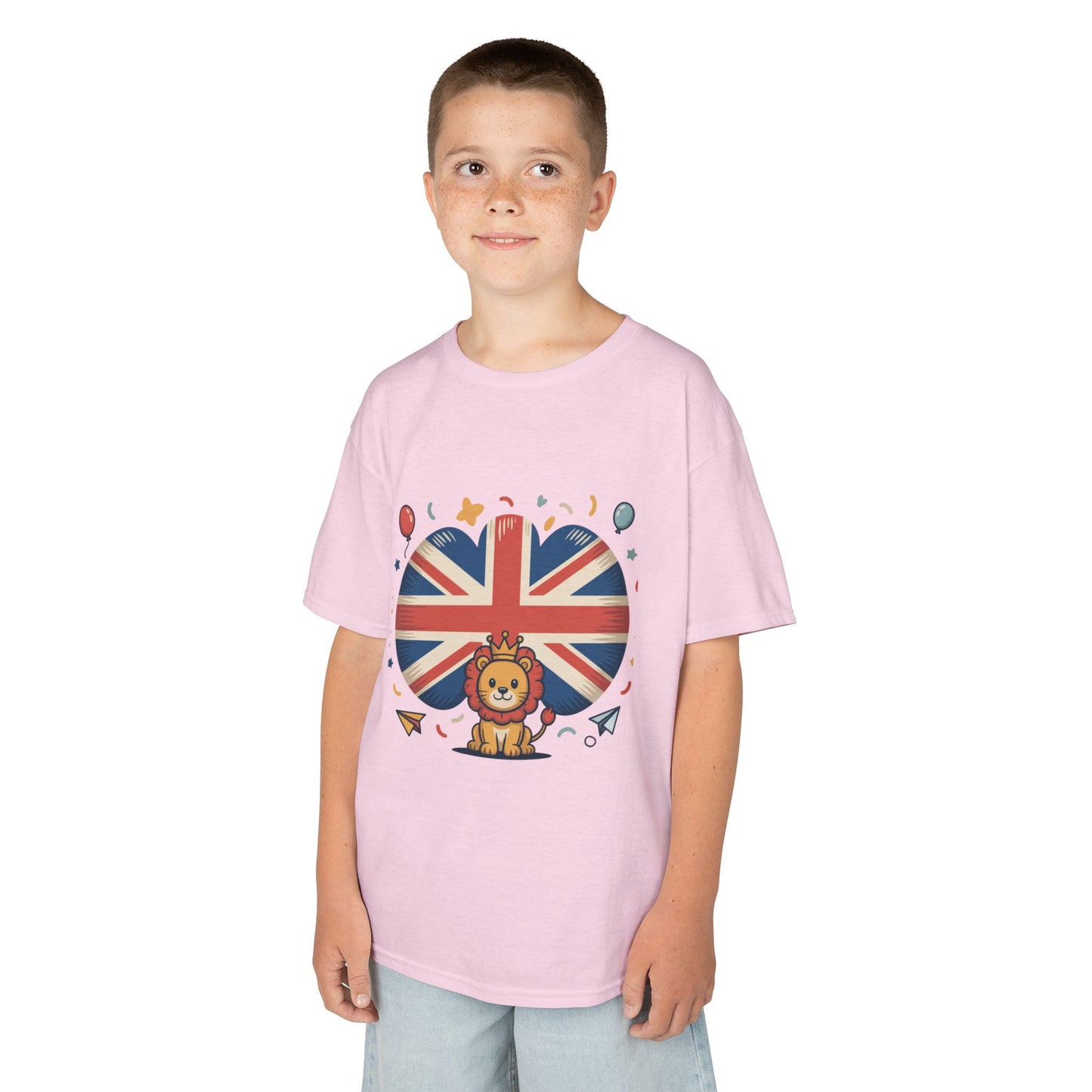 British Lion Kids Tee - Fun Cotton T-Shirt for Young Explorers