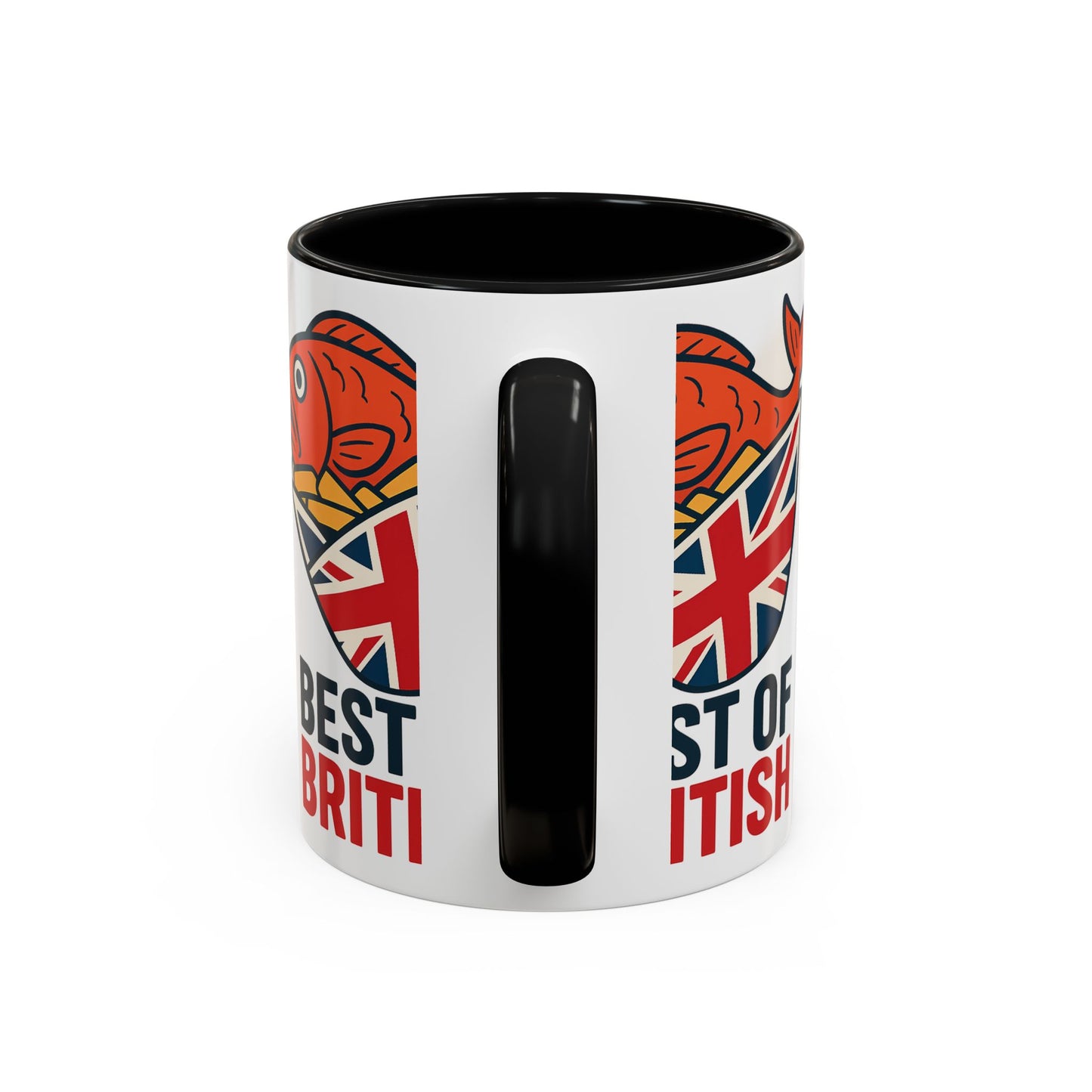Best of British fish & chips Accent Coffee Mug - Fun Gift for Tea Lovers, Unique Kitchen Decor, Ideal for British Holidays, Collectible Coffee [...]