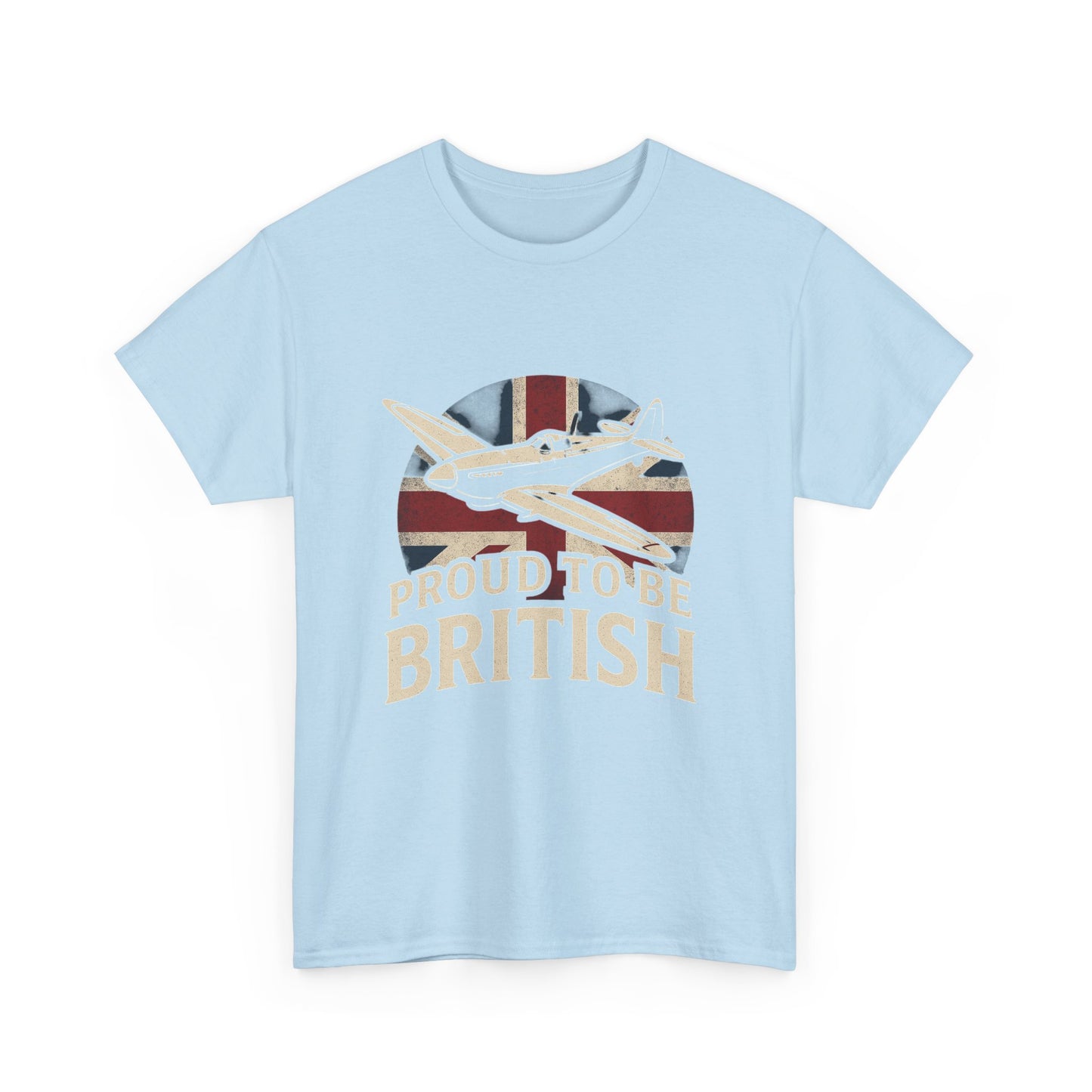 Proud to Be British Tee, Unisex Cotton Shirt, British Pride Apparel, Perfect for Gifting, Ideal for Celebrations, Casual Wear