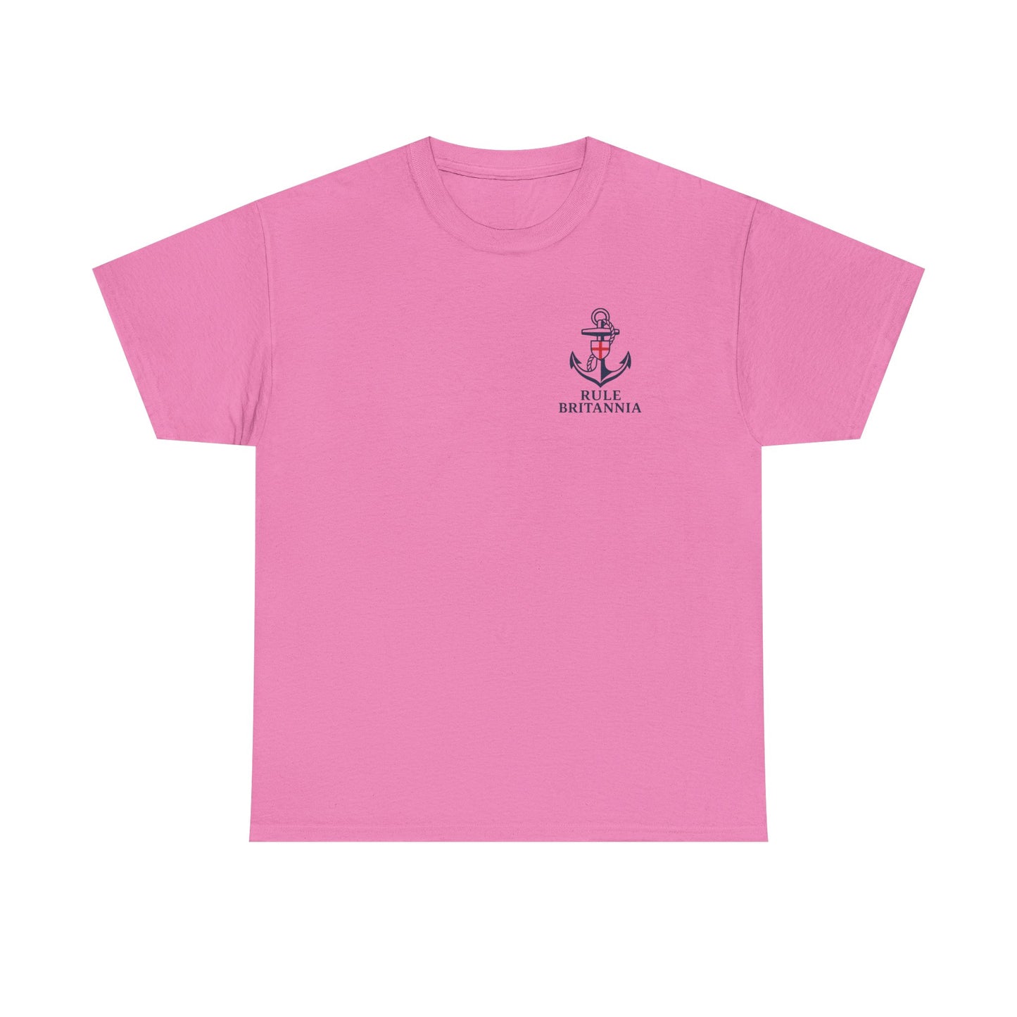 Unisex Tee Rule Britannia British Pride Graphic Shirt