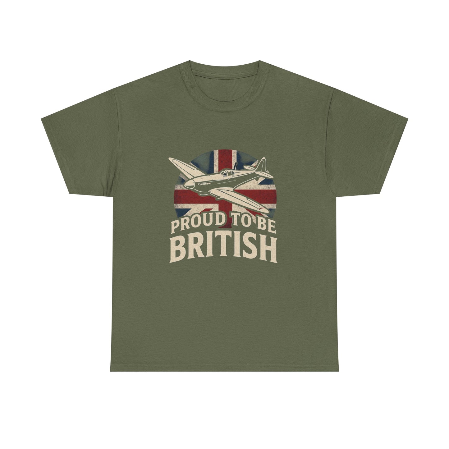 Proud to Be British Tee, Unisex Cotton Shirt, British Pride Apparel, Perfect for Gifting, Ideal for Celebrations, Casual Wear