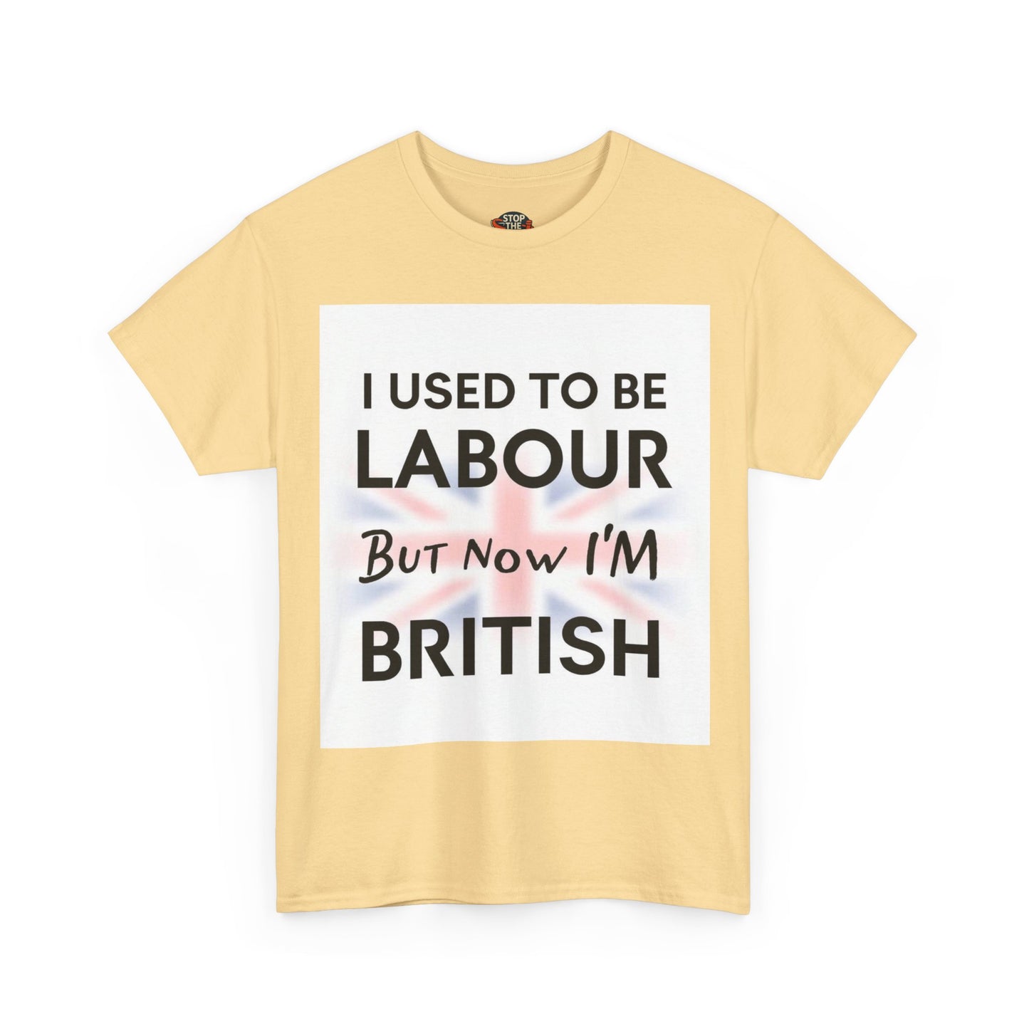 Used to Be Labour But Now I'm British - Unisex Cotton Tee with Playful British Humor |  Perfect for Casual Wear, Gift for Friends, [...]