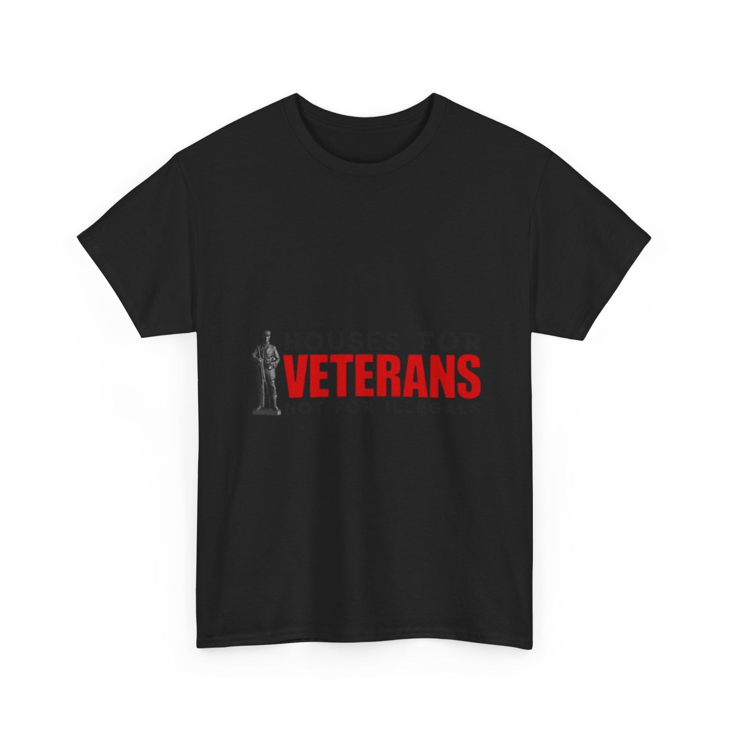 Unisex Heavy Cotton Tee - 'Houses for Veterans' Statement Shirt for Supporters, Patriotic Gifts, Veteran Advocacy Apparel, Everyday [...]