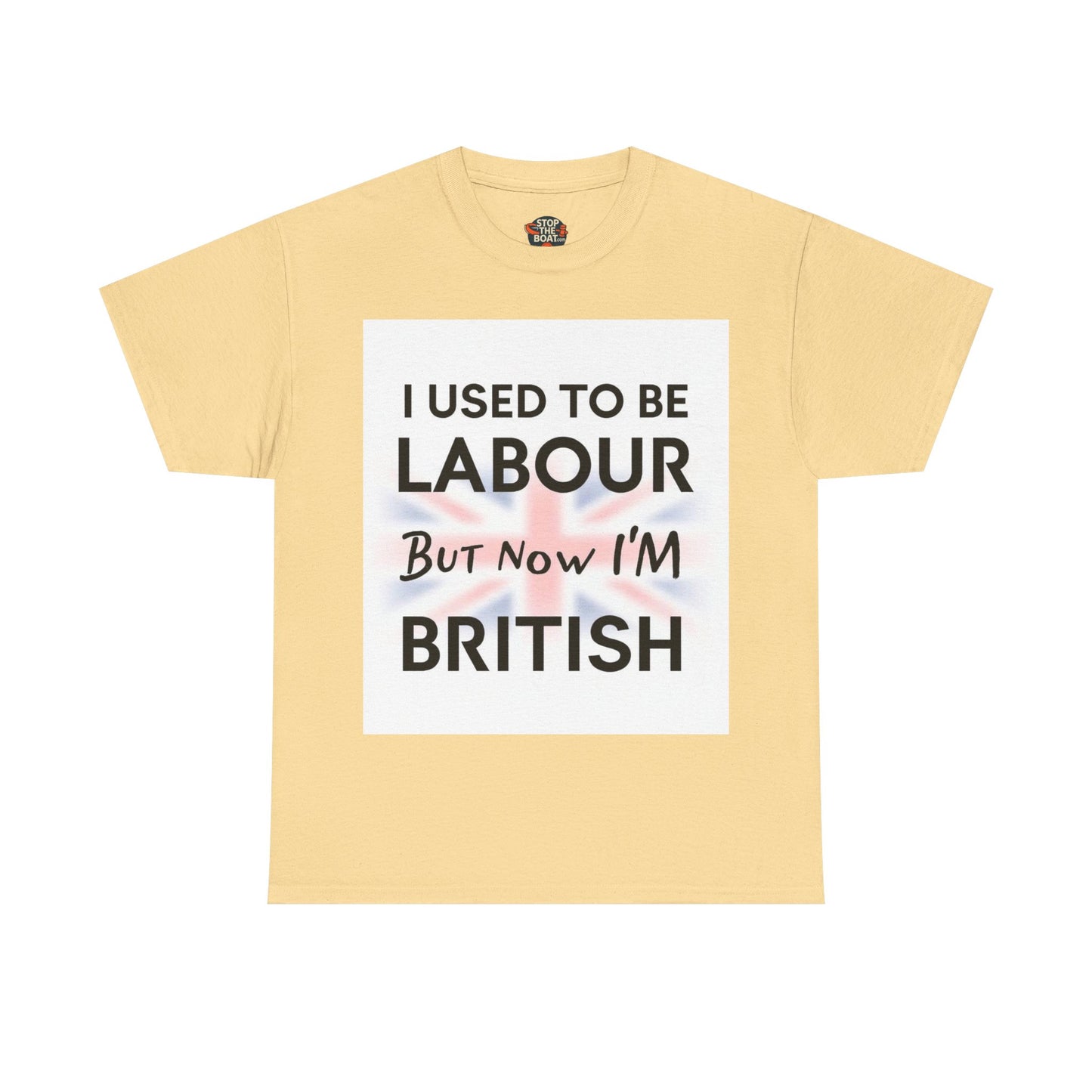Used to Be Labour But Now I'm British - Unisex Cotton Tee with Playful British Humor |  Perfect for Casual Wear, Gift for Friends, [...]