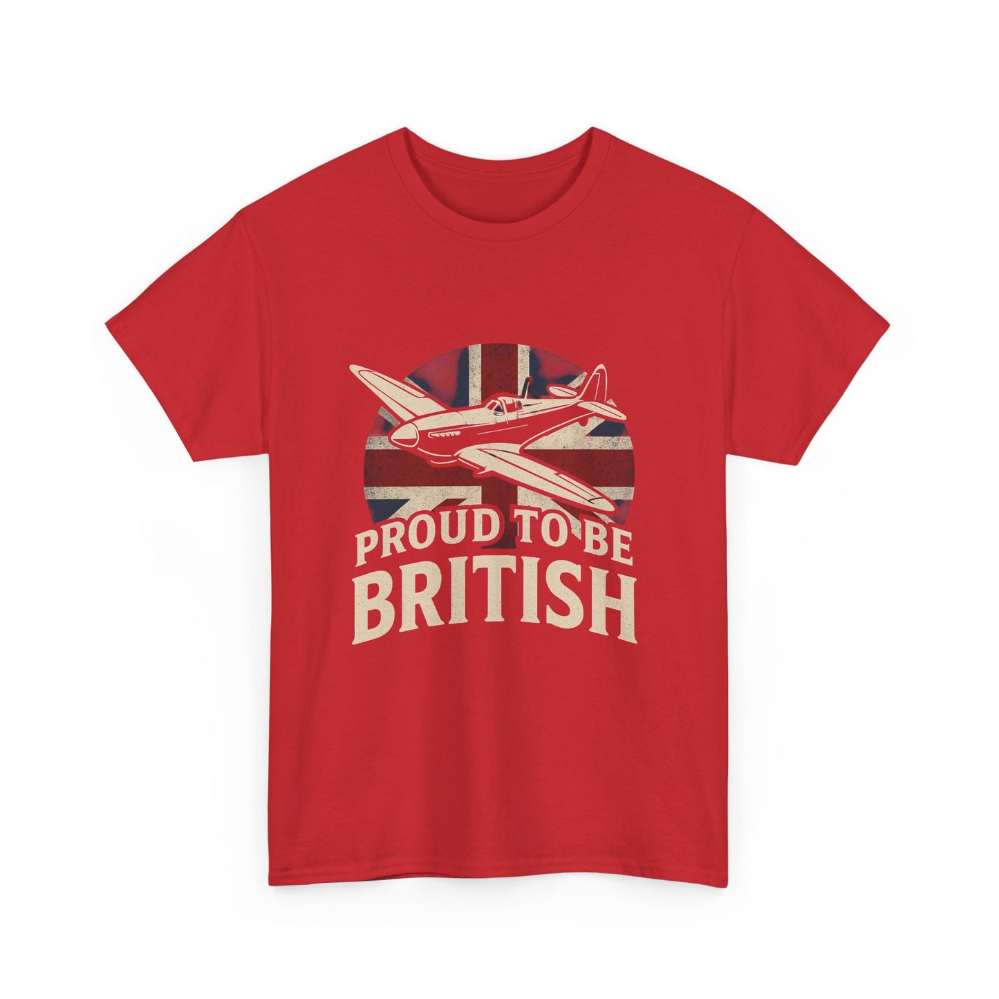 Proud to Be British Tee, Unisex Cotton Shirt, British Pride Apparel, Perfect for Gifting, Ideal for Celebrations, Casual Wear
