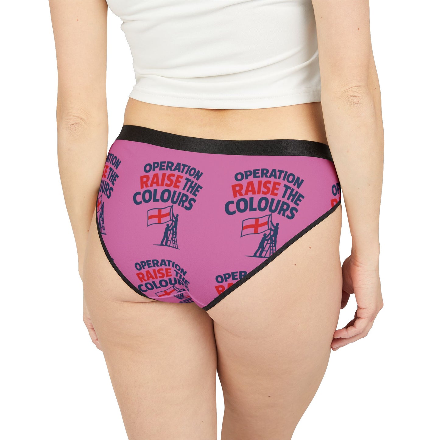 operation raise the colours Fun & Bold Women's Underwear, Playful Briefs, Unique Panties, Operation Raise the Colours, Colorful Lingerie, Gift for Her