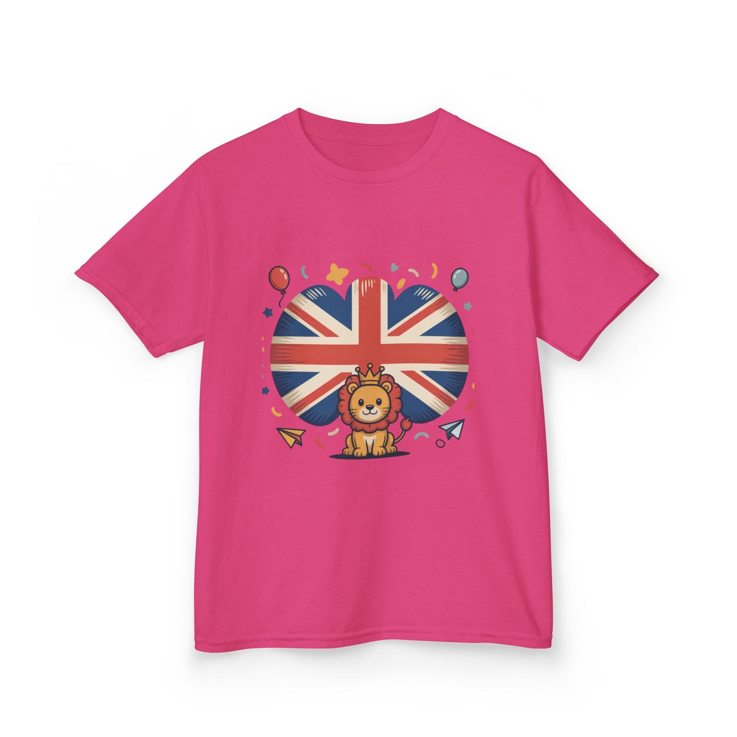 British Lion Kids Tee - Fun Cotton T-Shirt for Young Explorers