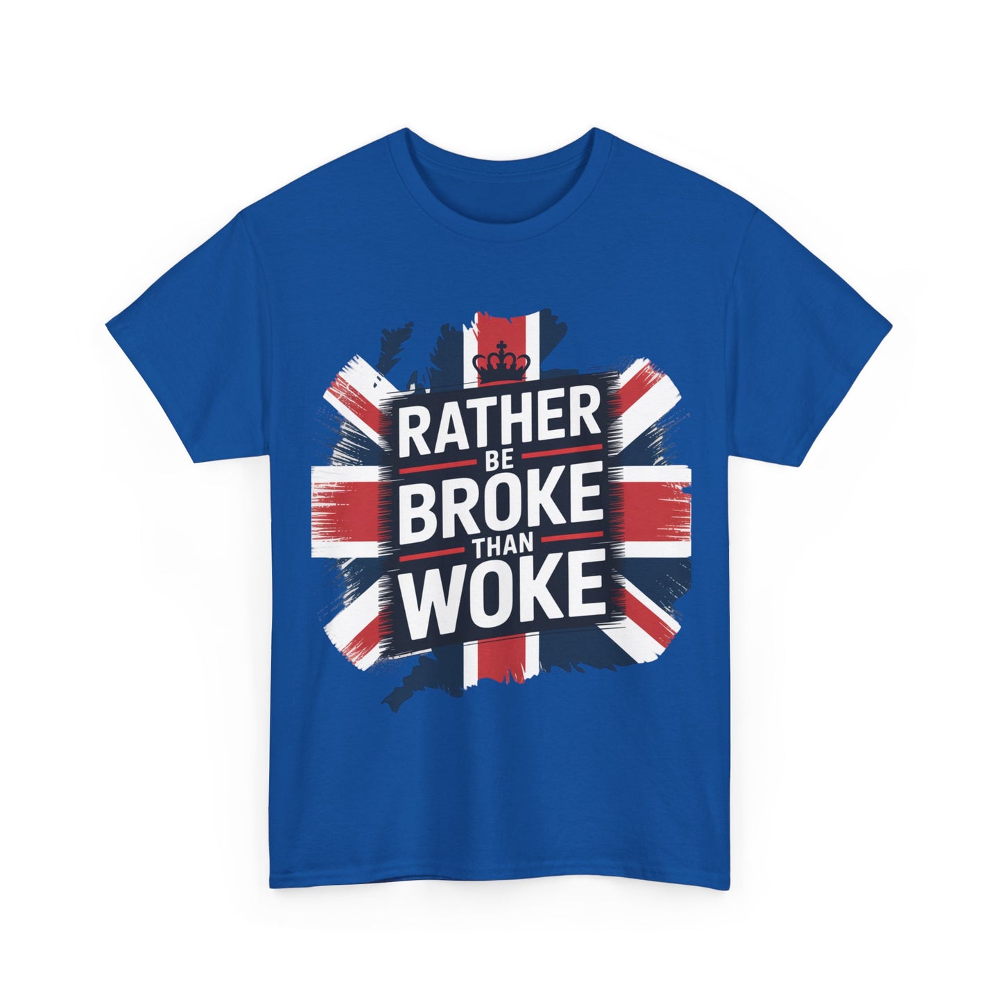 Broke vs. Woke Unisex Heavy Cotton Tee
