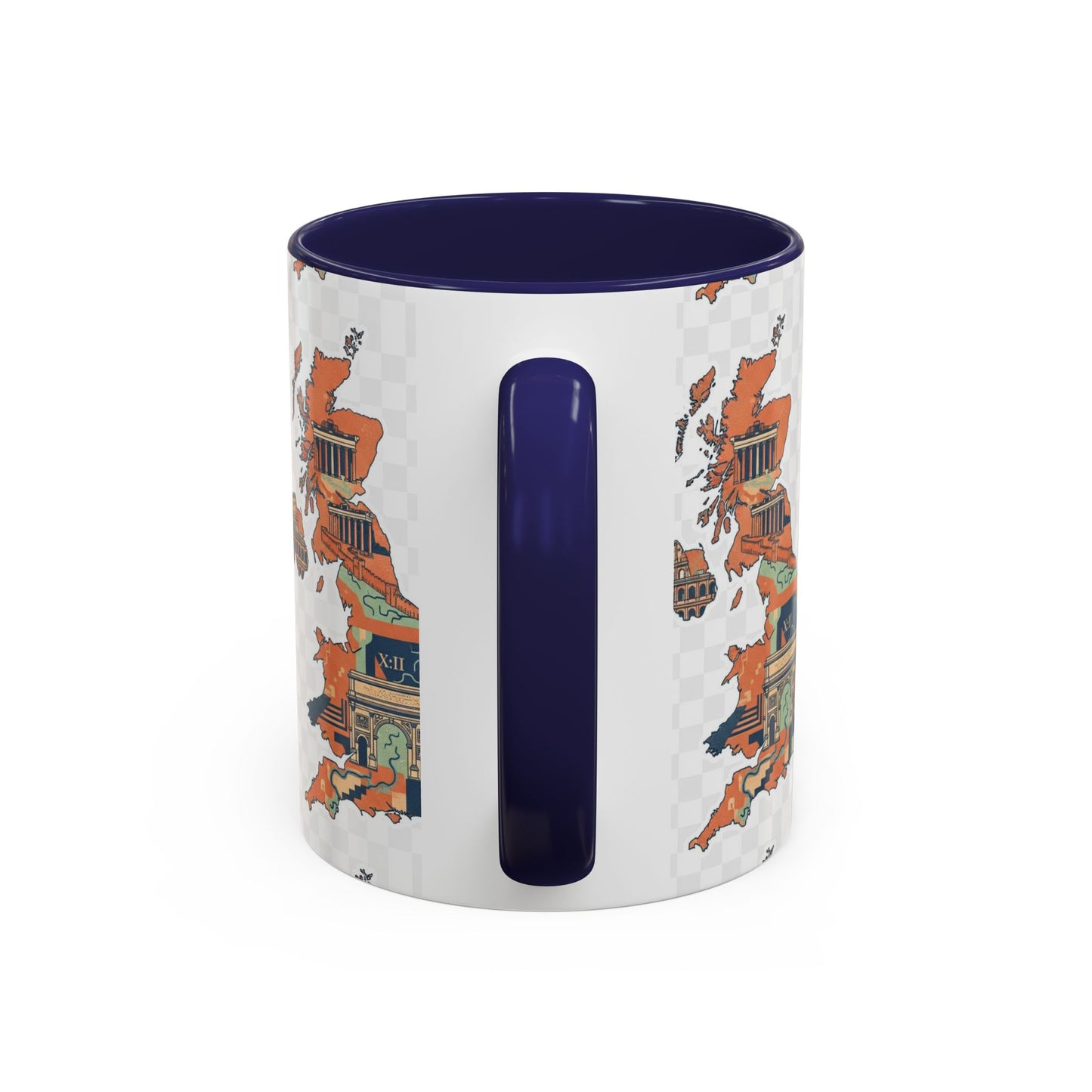 British Landmarks Accent Coffee Mug | Travel Gift, Home Decor, Coffee Lover, Souvenir, Unique Design
