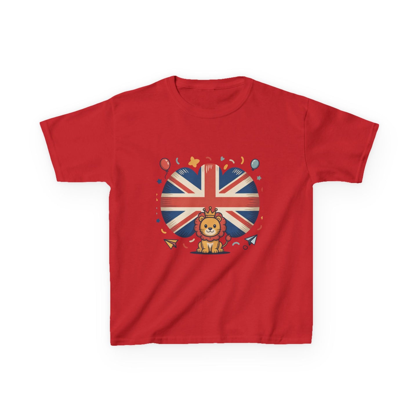 British Lion Kids Tee - Fun Cotton T-Shirt for Young Explorers